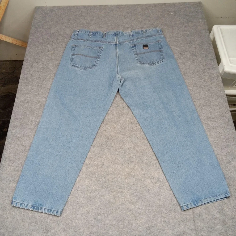 Craftsman Jeans Mens 44 Straight Leg 5 Pocket‎ Zip Fly Casual Work Baggy Loose